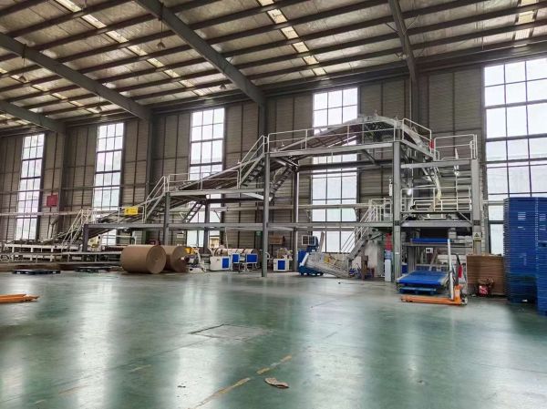 Fanfold Corrugated Stacking Machine